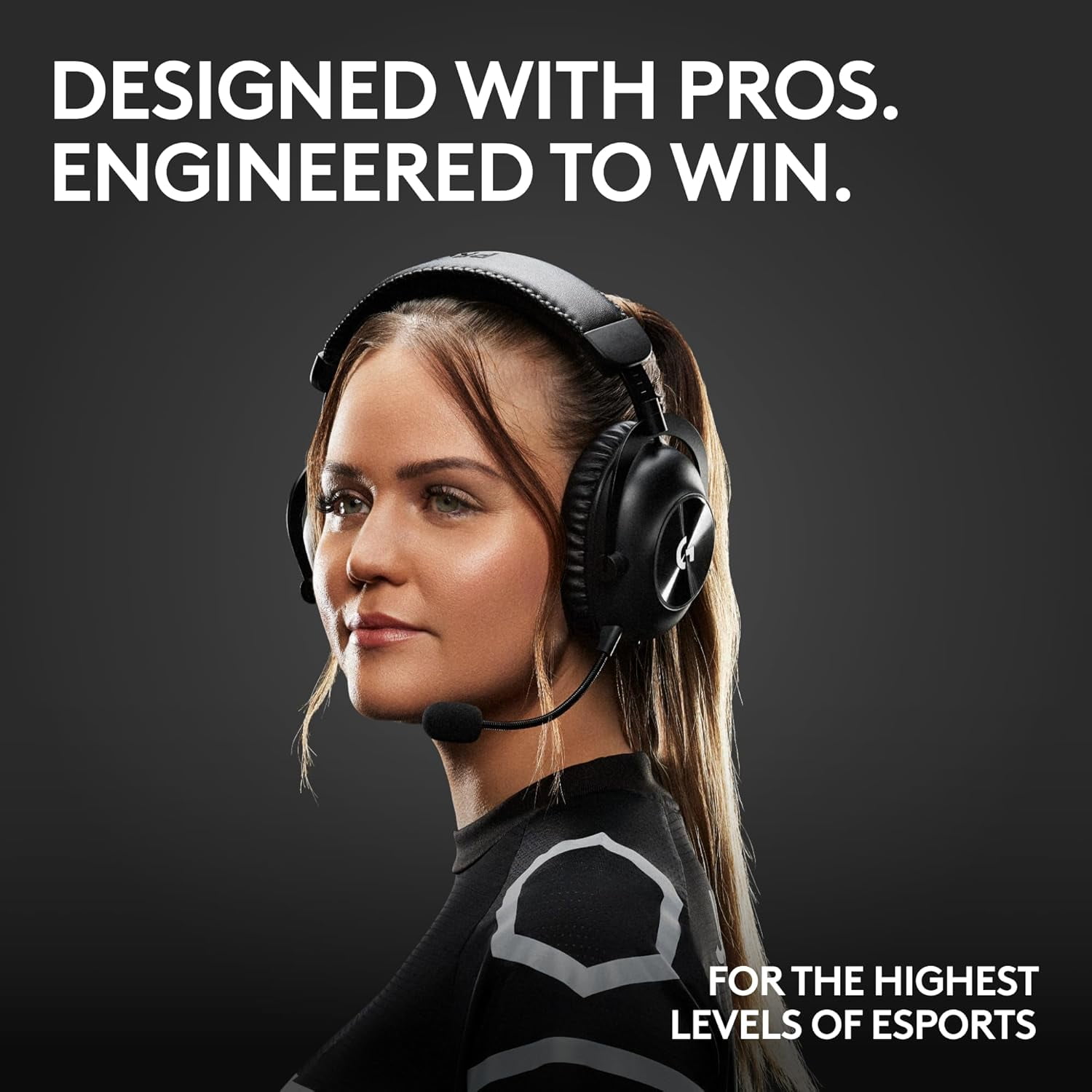 Logitech G PRO X 2 LIGHTSPEED Wireless Gaming Headset, Detachable Boom Mic, 50mm Graphene Drivers, DTS:X Headphone 2.0-7.1 Surround,