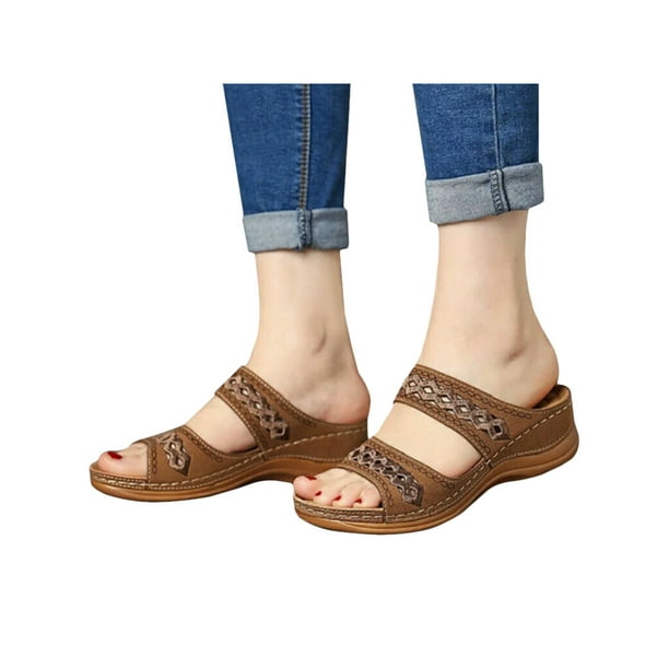 soft footbed orthopedic summer sandals