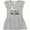 AC-Heather Grey, variant on Inktastic Future Scientist with Beakers, Test Tubes and Formulas Girls Toddler Dress
