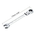 thumbnail image 2 of Unique Bargains 15/32' Flex-Head Ratcheting Combination Wrench SAE 72 Teeth 12 Point Ratchet Box Ended Spanner Tools, 2 of 5