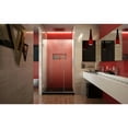 thumbnail image 5 of Dreamline Shdr-244057210 Unidoor Plus 72" High X 41" Wide Hinged Frameless Shower Door -, 5 of 12