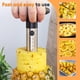 thumbnail image 3 of Cortador descorazonador de piña OOKUU de acero inoxidable con marca de medida, 3 of 9