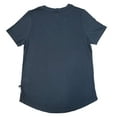 thumbnail image 2 of GAP Women's Modal Blend Soft Lightweight V-Neck Short Sleeve Top T-Shirt (Lagoon Teal, XXL), 2 of 2