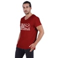 thumbnail image 4 of Inkmeso V-Neck Tee Shirt For Men's Graphic Printed I'm A Gamer Dad Like A Normal Dad Only Much Cooler Tshirt For Gamer Dad, 4 of 6