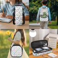 thumbnail image 3 of Bulopur Kids 17 Inch Backpack 4 in 1 Cartoon Dinosaur Pattern School Bag with Lunch Bag, Water Bottle Sleeve and Pencil Case for Kids Aged 4-8, 3 of 8