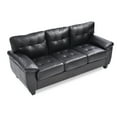 thumbnail image 5 of Glory Furniture Gallant Faux Leather Sofa in Black, 5 of 7