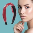 thumbnail image 2 of Unique Bargains 1 Pc Fashion Feather Pattern Headbands for Women Red, 2 of 6