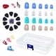 thumbnail image 1 of Selecciones Selecciones Conectadores De s Púas Caja De Plástico Fijada Para s Piezas De Mandolina Del Ukulele Banjo De Guitarra Yuyangstore Protector de dedos de silicona, 1 of 8