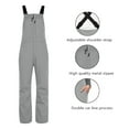 thumbnail image 6 of qucoqpe Womens Insulated Ski Bib Overalls Waterproof Windproof Ski Jumpsuit Winter Thermal Snow Snowboarding Pants Romper Snowpants for Women, 6 of 10