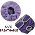 thumbnail image 3 of Pet Dog Underwear Reusable Dog Physiological Pant Pet Sanitary Diaper For Small Gift, 3 of 5