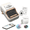 White, variant on DUANJY Wireless Mini Retro Label Maker Machine with Tape,Bluetooth Portable Thermal Sticker Printer for Phone, Small Business, Address, Logo, Code, Food, Home, Kitchen,with Label(White)
