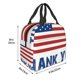 thumbnail image 3 of Fotbe Thank You Veterans Bolsa Térmica con Estampado y Forro de Aluminio Grueso Bolsa de Almuerzo con Bolsillo Frontal para Hombres y Mujeres, Ideal para Trabajo, Escuela, 3 of 8
