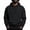 Black, variant on UDAUDU Mens Hoodie Fashion Long Sleeve Hoodies Casual Drawstring Fall Winter Workout Pullover Sweatshirt for Men with Pockets XL