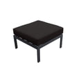 thumbnail image 1 of Ottoman Carré Moderne pour Patio Lexington Noir, 1 of 1