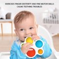 thumbnail image 3 of Tablero De Inquietud Dimple Fidget Toy Fidget Board Hand Grip Stress Reliever para niños adultos Likrtyny libre de BPA, 3 of 9