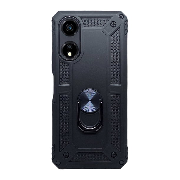 Funda Uso Rudo Cely Vesmir con Anillo Magnético Para Honor X5 Plus Negro