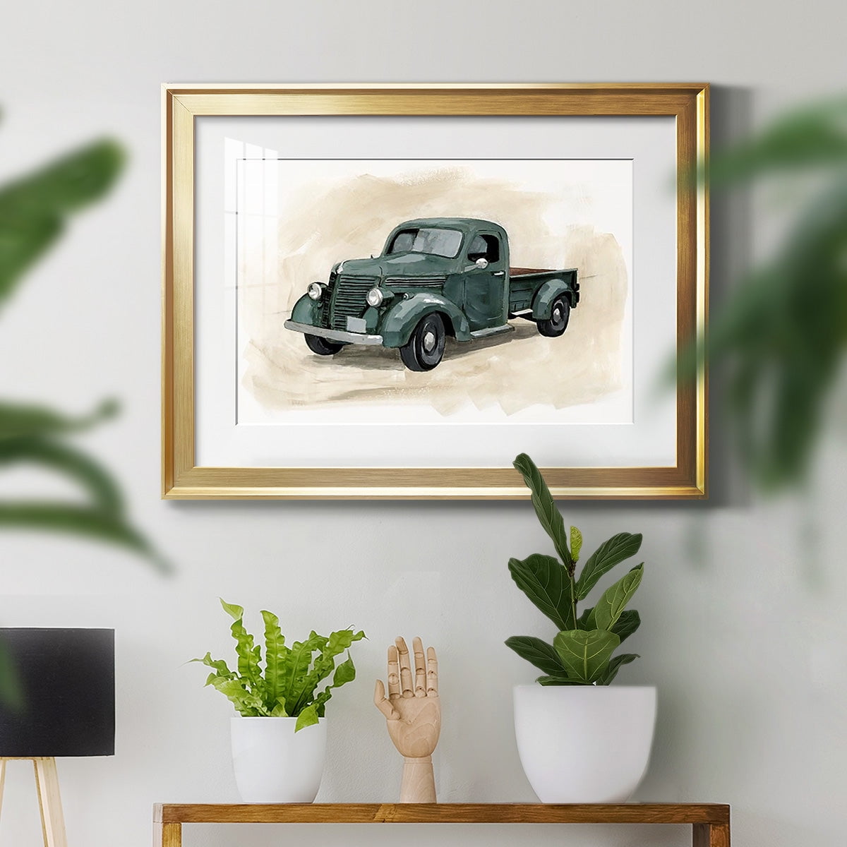 Pickup II Premium Framed Print - Ready to Hang