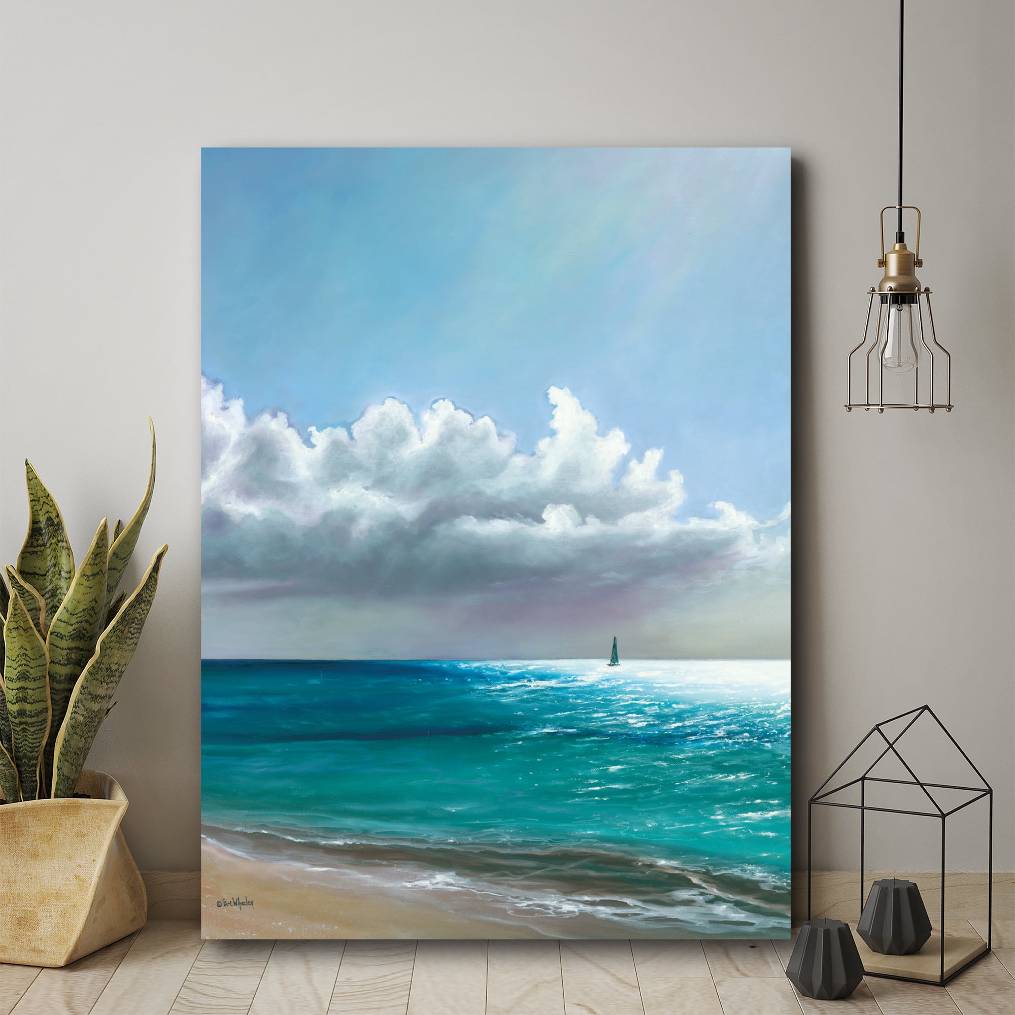 Courtside Market Sea & Sand Gallery-Wrapped Canvas Wall Art, 16x20