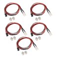 thumbnail image 2 of Kit de luces LED para coche RC ANGGREK 5 piezas 2 luces azules, 2 of 8