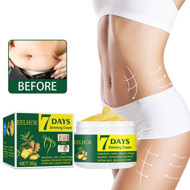 Crema Para Quemar Grasa Crema muscular abdominal acelera la sudoración portátil para el cuidado del cuerpo (50 g) Likrtyny Cuidado Belleza