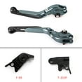 thumbnail image 2 of Adjustable Extendable Brake & Clutch Lever for Speed Triple R 1200 Scrambler Black, 2 of 10
