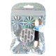 thumbnail image 1 of 1 caja de polvo holográfico resistente a los solventes, purpurina para uñas de 0,1mm, láser plateado, espejo, Paillette, polvo fino, accesorios y herramientas para uñas, 1 of 4
