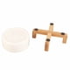 thumbnail image 3 of Maceta con soporte de madera,Maceta con maceta de madera con soporte Maceta Artesanía excepcional, 3 of 8