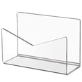 thumbnail image 1 of Acrylic Mail Holder Clear Desktop Bookshelf Tabletop Office Desk Letter Holder, 1 of 4