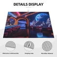 thumbnail image 3 of Sikiie Futuristic Bar Space View Dish Drying Mat, Kitchen Counter Mat, Self Drying Mat for Kitchen Counter Dish Drying Pad ,for Dishes, Utensils, Pots and Pans(24" x 18"), 3 of 7