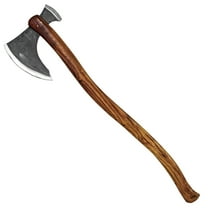 Armory Replicas Woodsman Double Bitted Bearded Axe – 35" Handcrafted Sheesham Handle, High Carbon Steel