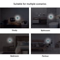 thumbnail image 6 of WOBOGO A Pattern Of Snowmen and Gifts on Blue Background LED Night Light 2 Pcs Set 0.5 Watt Wall Plug in Dusk to Dawn Automatic Switch Soft White Light, 6 of 7