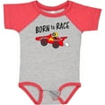 thumbnail image 3 of Inktastic Born to Race Red Race Car Boys or Girls Baby Bodysuit, 3 of 5