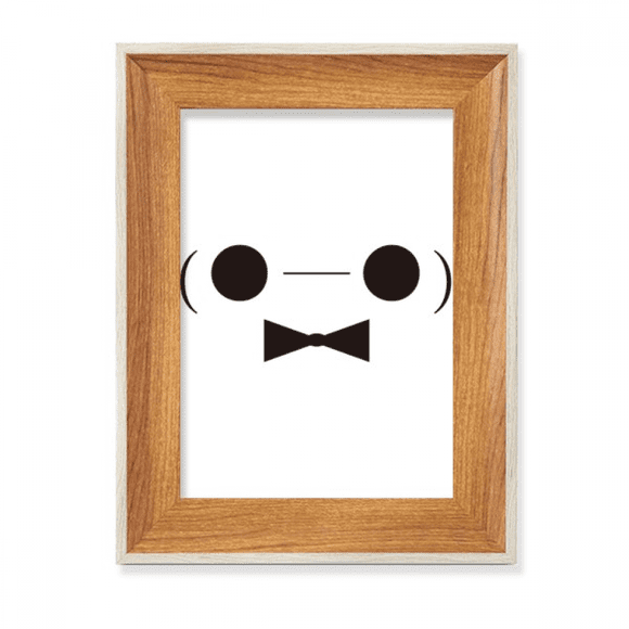 Beau Visage Figure Baymax Bureau Cadre Photo en Bois Affichage Image Art Peinture Plusieurs Ensembles