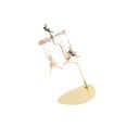 thumbnail image 1 of facefd Rotating Spinner Candle Tea Light Holder Wedding Xmas Christmas Table Home Desktop Decor Fairy, 1 of 8