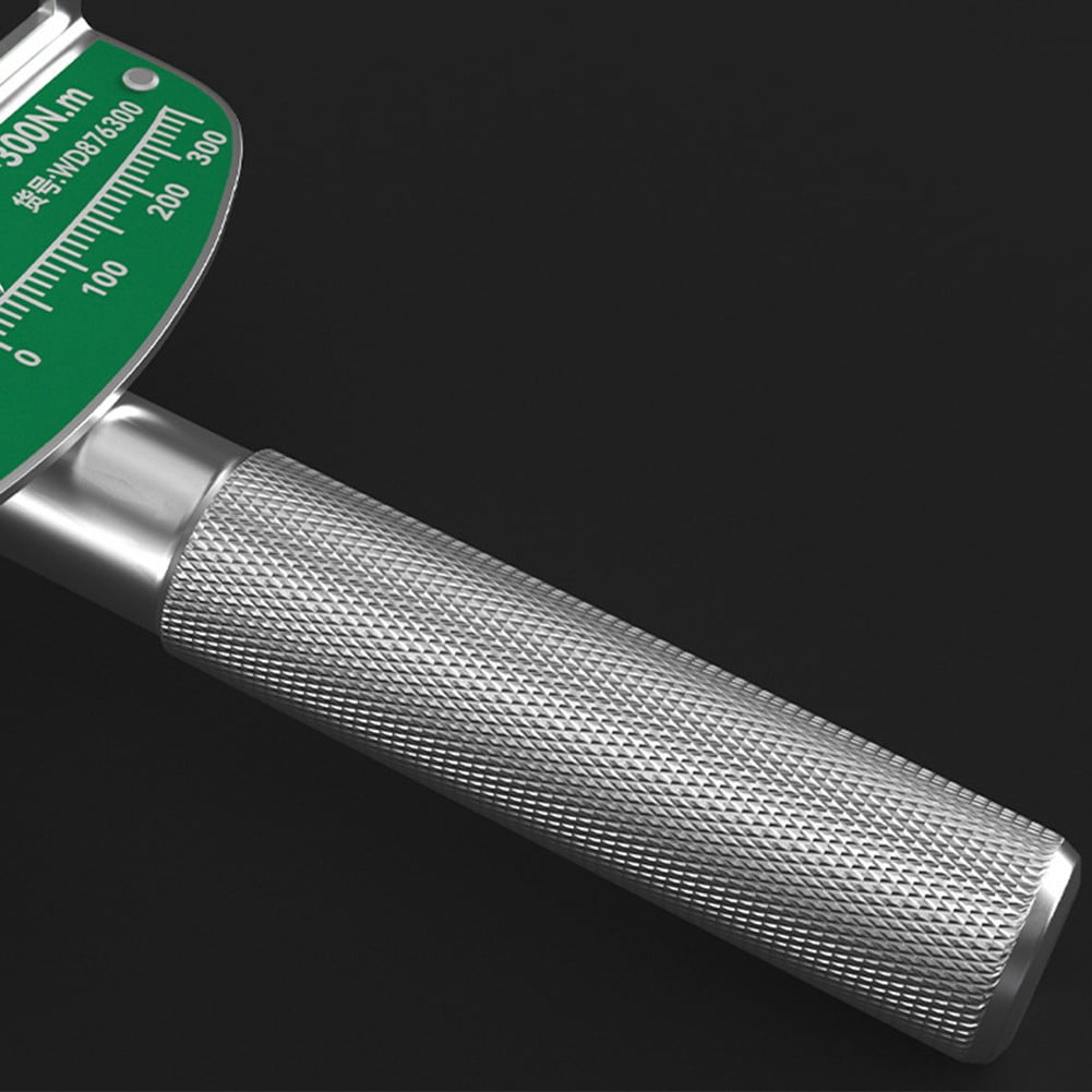 Beam Torque Wrench for Automotive Applications Featuring a Graduated Indicator for Accuracy (metal handle)