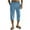 Sky Blue, variant on Ecqkame Mens Capris Pants Casual Elastic Waist Drawstring Breathable Trousers with Pockets Solid Color Lightweight Pants Army Green M