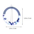 thumbnail image 2 of 2 PCS French Acetate Hair Clip Tiny Barrettes for Women, 2 of 8