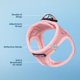 thumbnail image 3 of Arnés para perros Best Pet Supplies Voyager Step-In Air Pink XXS, 3 of 7