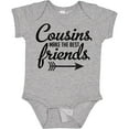 thumbnail image 3 of Inktastic Cousins Make the Best Friends with Arrow Boys or Girls Baby Bodysuit, 3 of 5