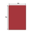 thumbnail image 2 of Chinese Red 5x7 Backing Board - Uncut Photo Mat Board (10-Sheets), 2 of 4