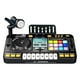 thumbnail image 2 of Consola de DJ para niños con micrófono, Bluetooth, 8 teclas de piano, luces LED, juguete musical interactivo, consola de mezclas para DJ., 2 of 4