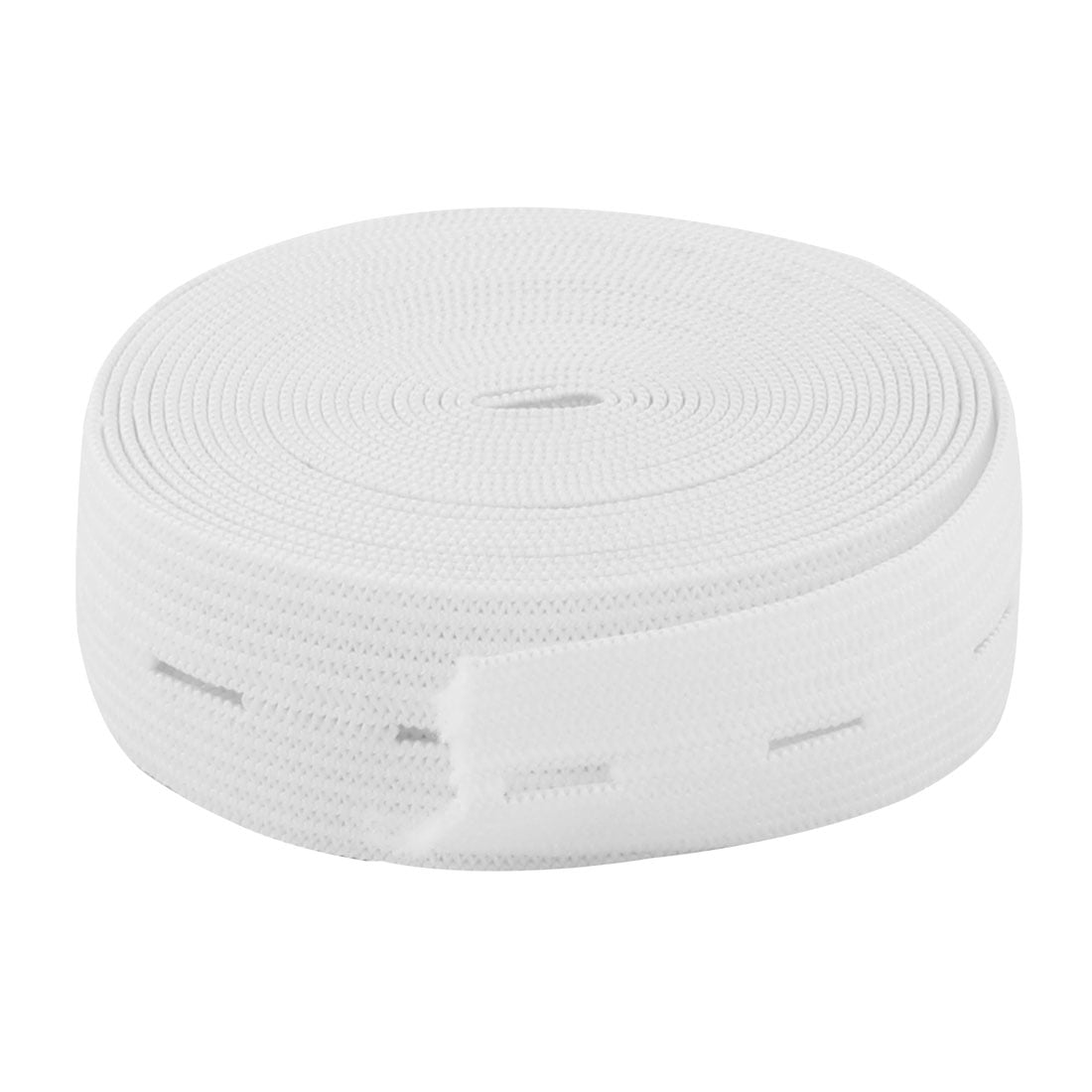 Tailoring Polyester Sewing Stretchy Knitting Elastic Band Strap White 2.73 Yards