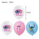 thumbnail image 2 of Disney Lilo & Stitch decoración de fiesta de cumpleaños temática globo de látex de helio de dibujos animados suministros para fiesta de bienvenida de bebé juguetes para niños regalos, 2 of 2