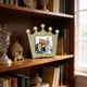 thumbnail image 1 of Marco de perlas europeas Oro plata | Decoración del hogar inspirada en resina al estilo francés | Marco de fotos de boda • Lente resistente a arañazos en alta definición • Sobremesa, tapices de, 1 of 7
