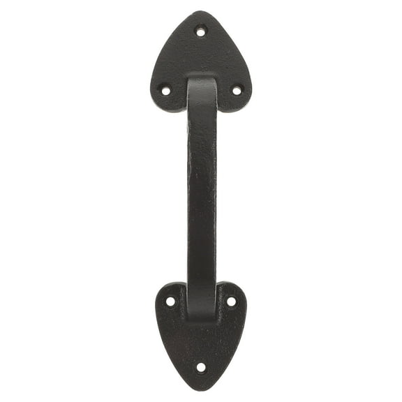 BESTOYARD Metal Garage Door Handle Black Cast Iron 1Pack