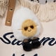 thumbnail image 1 of Plush Toy Series Animal Kapibala Plush Toy Wedding Toss Doll Sunglasses Boiled Egg 15cm, 1 of 1