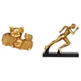 thumbnail image 1 of Figura de escritorio,Figura de cerdo de la suerte para decoración de escritorio de oficina y hogar,Colección de estatuas de animales,regalo de inauguración de la casa,Estatua del, 1 of 8