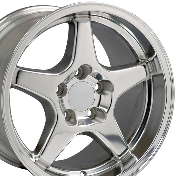 New 17 Inch Aluminum Wheel for 93-02 Chevrolet Camaro (rear only) Polished Rim