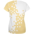 thumbnail image 2 of Honeycomb Bees All Over Womens T-Shirt - Small, 2 of 2