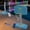 Blue LED, variant on COLIKES 2-in-1 Pool Basketball Hoop Poolside and LED Volleyball Net Combo, Light up Adjustable Volleyball Net, Stainless Basketball Goal, Inground Swimming Water Sports Toy Games for Adults & Teens